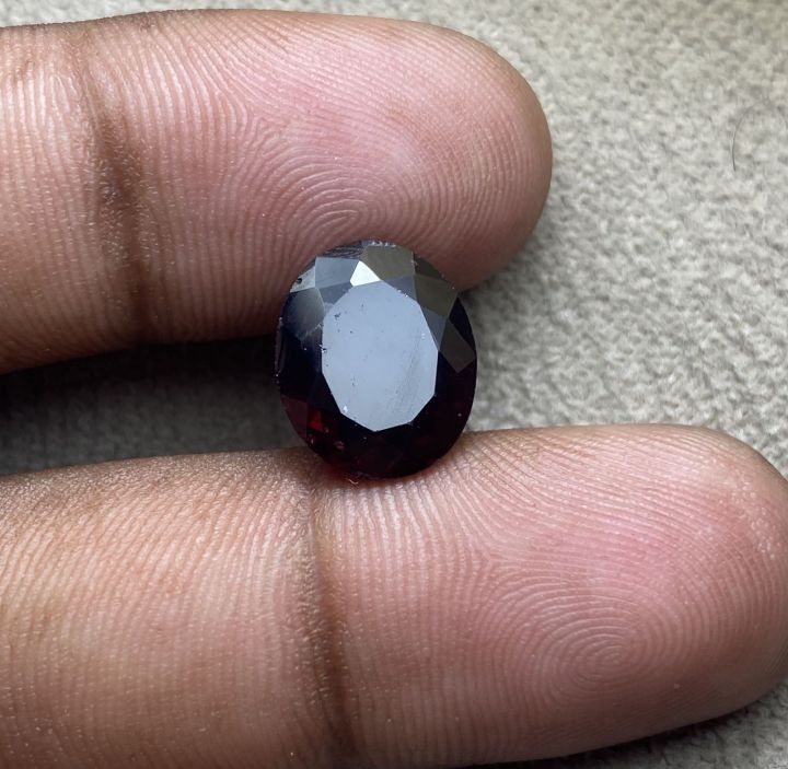 Natural Pyrope Garnet Batu Pyrope Almandine Garnet Dim 13x11x5