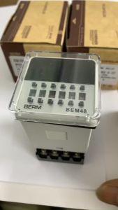 Rơ le thời gian (Timer) BERM BEM48S-S BEM48S-1Z BEM48S-2Z BEM48S-S-2Z Điện áp nguồn 24v-380v Màn hình hiển thị LCD