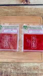 Gừng Hồng / Gừng Đỏ Cắt Sợi gói 110G | Gói nhỏ tiện lợi hợp ăn kèm nhiều món