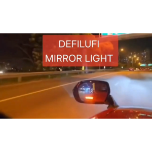 DEFILUFI BSD PERODUA ALZA 2009~2019 SIDE MIRROR GLASS RINNING SIGNAL BLIND SPOT DETECTION BSD BLUE