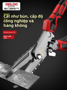 DELIXI Electric | Kìm Cắt Dây & Thép Nặng Cho Khung Thép Nhẹ và Công Cụ Bóc & Ép Thép Không Gỉ