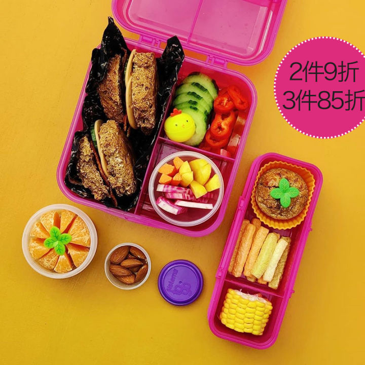 New Zealand Sistema Lunch Box Salad Crisper Japanese Bento Fruit