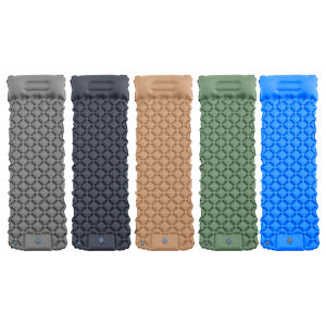 10cm tự-bơm phồng Thảm ngủ với bơm chân & gối thảm ngủ bơm hơi Thảm ngủ Nệm bơm hơi cắm trại cho sử dụng ngoài trời