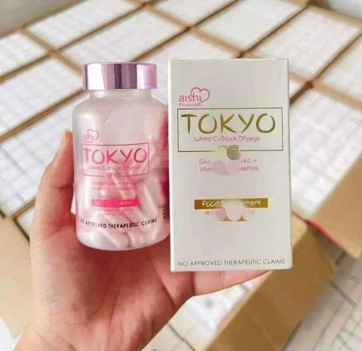 tokyo white glutathione TOKYO, Body Soap Natural Whiteningg and Moisturizing 100g 2s