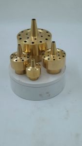 Nozzle Air Mancur Tipe Kolam 3/4 1/2 1/4 1 Inch Warna Gold