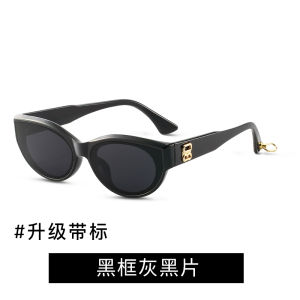 แว่นกันแดดตาแมว Jennie สำหรับผู้หญิง แว่นกันแดดทรงสี่เหลี่ยม ทรงกลม ทรงสี่เหลี่ยม แว่นกันแดดกันแดดแบบหน้าร้อน แว่นกันแดดแบบหน้าร้อน