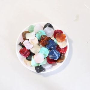 20pcs/lot Irregular Acrylic Beads Two-tone Cloud Effect Beads Loose Beads For Jewelry Making DIY Necklace Bracelet Accessories