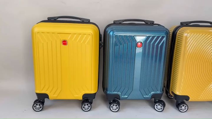 CARRY-ON กระเป๋าเดินทาง 16 นิ้ว หิ้วขึ้นเครื่อง ได้ทุกสายการบิน กระเป๋าเดินทางล้อลาก ล้อคู่ น้ำหนักเบา