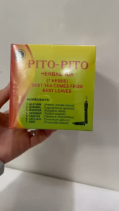 SGB Pito-Pito Herbal Tea (20 Tea Bags) All Natural Traditional Seven Herb Blend with Banaba Bayabas Alagaw Pandan Anis Mangga and Lagundi | All-Natural Immune Support & Detox Tea Original