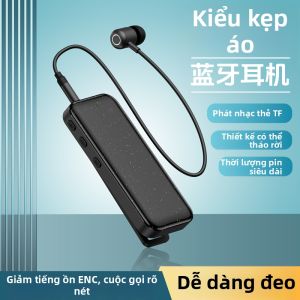 Tai Nghe Bluetooth Clip on 2025 Mới Call HD ENC Noise Reduction Single Double Ear Driving Ultra Long Battery Life