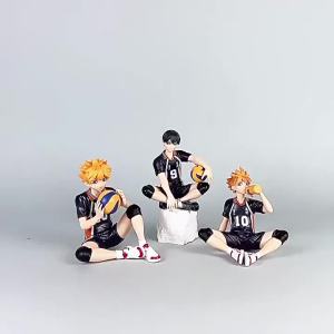 Tượng Nhân Vật Bóng Chuyền Anime Haikyuu - Hinata Kageyama Mô Hình PVC Thu Nhỏ Để Trang Trí Hộp Máy Tính Quà Tặng Cho Người Hâm Mộ