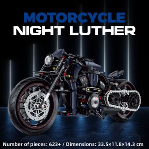 GULY | Motorcycle Model Building Bricks Boys Gift