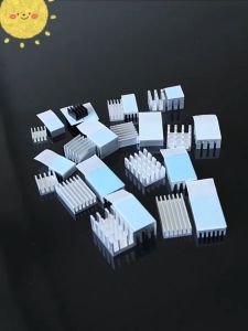 Aluminum Heat Sink Heatsink with Adhesive for Orange Pi/Raspberry Pi (1 set of 3pcs)