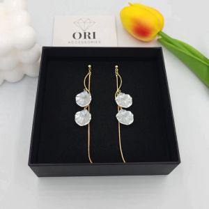 Bông tai nữ dáng dài Flora độc đáo xinh xắn ORI ACCESSORIES B379