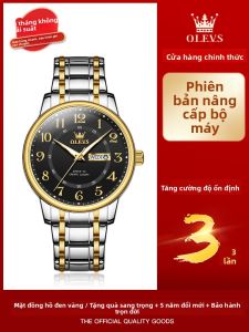 OLEVS | Đồng Hồ Cơ Nam Kinh Doanh Chống Nước Màn Hình Lớn Mới