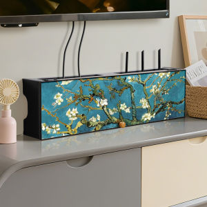 XIANGYUE | Wall-Mounted Wireless Router Storage Box with No Drilling