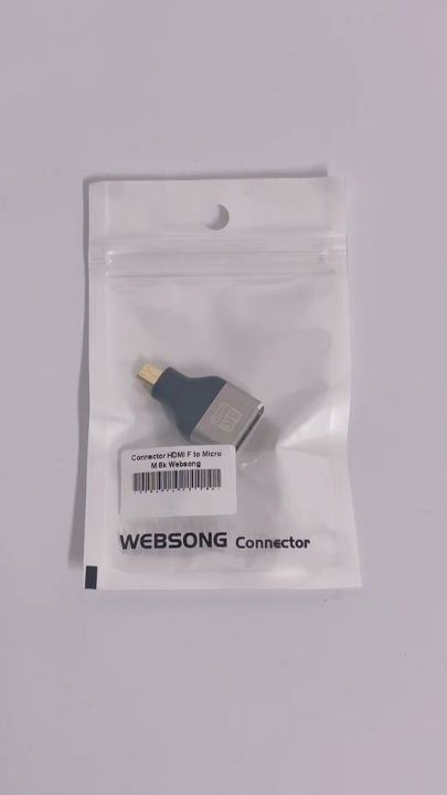 Connector HDTV Female to HDTV Micro Male 8K WEBSONG