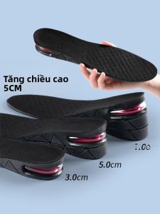 XIANZHAO | Miếng lót giày tăng chiều cao 5cm dành cho nam mùa hè vô hình thoải mái chống chèn lâu đứng không mệt mỏi không bị gãy