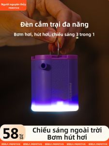 The Primitive | Rechargeable Long-lasting Outdoor Camping Tent Light with Pump Function