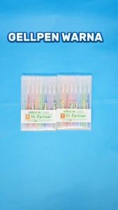 Murah!! (1Pak isi 8Warna) Ballpen Gel Warna 05mm bulpen gel warna-warni colorful pen bolpen sekolah pen gel ballpoint