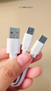 Kabel Smartoools USB-A to USB-C Split Cas 2 Perangkat