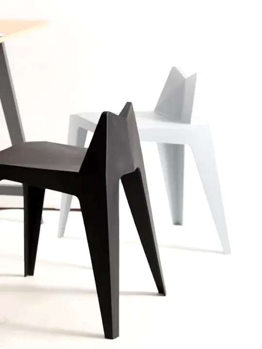 เก้าอี้กินข้าว  เก้าอี้พลาสติก สีสันสดใส แบบคัลเลอร์ฟูล ดีไซต์สวย ไม่ต้องต่อประกอบ เเข็งแรงทนทาน รับได้ 500 กิโลกรัม