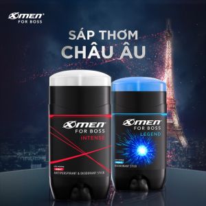 [MỚI - GIÁ DÙNG THỬ] Sáp Khử Mùi Xmen For Boss 70g/80g - Sáp Thơm Châu Âu Ngăn Tiết Mồ Hôi (Sáp Trắng) Ngăn Vệt Ố Vàng (Sáp Xanh)