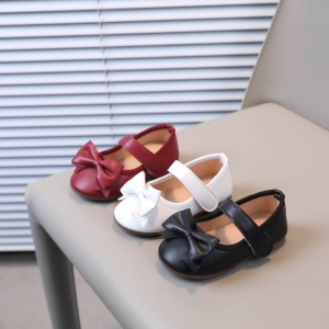 Sepatu anak perempuan flatshoes balet pita ukuran 26-30