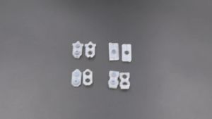 2/4/10 Cái Miếng Cao Su Dẫn Điện Cho Bộ Điều Khiển PS4 - JDS001 011 030 JDM-030 040 055 L1 R1 L2 R2 Nút Kích Hoạt Sửa Chữa Linh Kiện Silicon