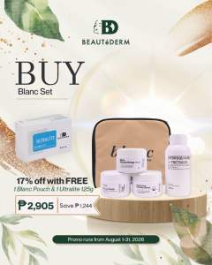 Sale Beautederm Blanc Set with Freebie