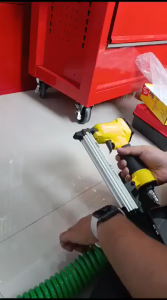 KDK Staples Angin F30 DAN 1022J Mesin Air Nailer Gun Nail Staples Angin Alat Paku Tembak U & Lurus