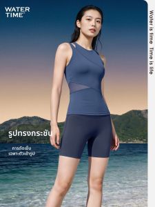 WATERTIME | Swimwear Tankini For Swim Center Use Beach Vacation New Slim Fit Casual