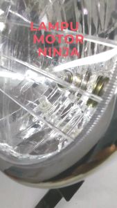 Reflektor Lampu Depan Ninja Ss Bulat Chrome Super Model Ori