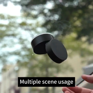 SOARFLY 360° Vacuum Magnetic Car Phone Holder - Foldable Metal Mini Stand Universal for All Phones Ideal for Car & Office Use