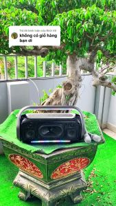 Loa Xách Tay MỚI NHÁT 2025 YIBOLANG F4 Pro - Công Suất 300W 1 Bass 20 Trung Treble Âm Thanh Đánh Cực Khủng Nghe Siêu Hay Tặng Kèm 2 Micro Không Dây Và Phụ Kiện Dây Đeo Chéo