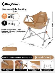 Kingcamp | Quick-Set Portable Folding Swing Chair for Babies Children