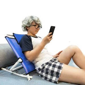 Adjustable Bed Backrest Healthcare Breathable Fabric Backrest Bed Support Chair for Elderly Patients