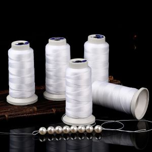Handmade Pearl Necklace And Bracelet DIY Kit with Jade Thread in 3/4/6/9/12/15 Strands for Fashion Jewelry Accessories