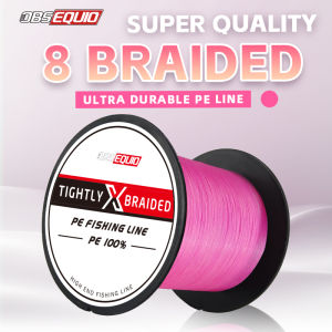 OBSEQUIO PE Line X8 Strand Braided Fishing Line 300/500m Super Tension Wear Resistance Smooth Multifilament Fishing Line