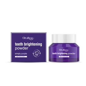 oralhoe | Oralhoe Whitening Toothpaste Gentle Cleaning Teeth Remove Dental Stains Purple Tooth Powder Brighten The Teeth Protects The Gums