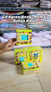 Celana Dalam Anak Cowok Agree AK 014 | Cd Anak Laki-laki Bahan Katun Polos Isi 3 pcs