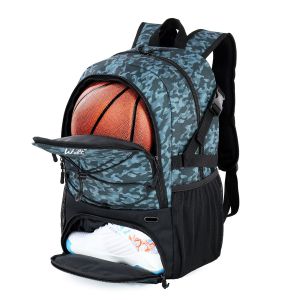 Outdoor Large Capacity Basketball Backpack Volleyball Training Dual Shoulder Bag Male Children Football Storage Bag