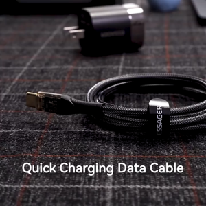 ESSAGER 100W Kabel Charger Type C 7A Kabel Data Usb Type C Fast Charging Original untuk Samsung Oppo