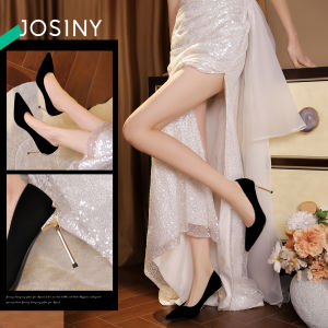 Josiny | New Beautiful High-Quality Comfortable Black Stiletto Heels