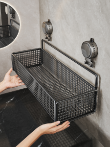 Suction Wall-Mounted Storage Rack