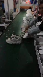 2024 Spring Thick Bottom R Sneaker Womens Popular Height Increasing Insole Dad Shoes Show Feet Small Mesh Versatile Casual Shoes