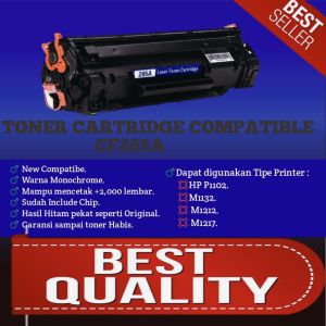 Compatible Toner Cartidge Hp Laserjet CE285A - 85A For Hp Laserjet P1102 P 1006 P1005 P1132