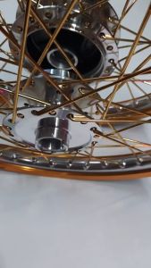 Bộ bánh căm Crom niềng Thailand Yamato 2 màu dành cho xe Blade Future 125 đĩa