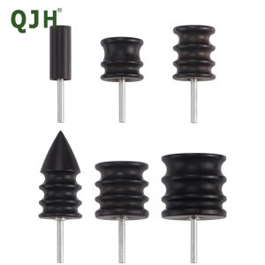 หนัง Burnished Bits สําหรับเครื่องมือ Burnisher โรตารี่ PU หนัง Burnishing เครื่องมือเคล็ดลับสําหรับทําความสะอาดขอบ DIY หนังหัตถกรรมโครงการ