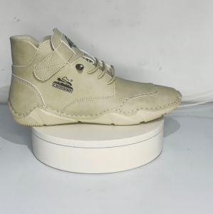 Sepatu Boots Pria Tinggi Casual Kulit Cowok Dewasa Semi Formal Lentur Handmade Keren Anti Slip Kekinian 358